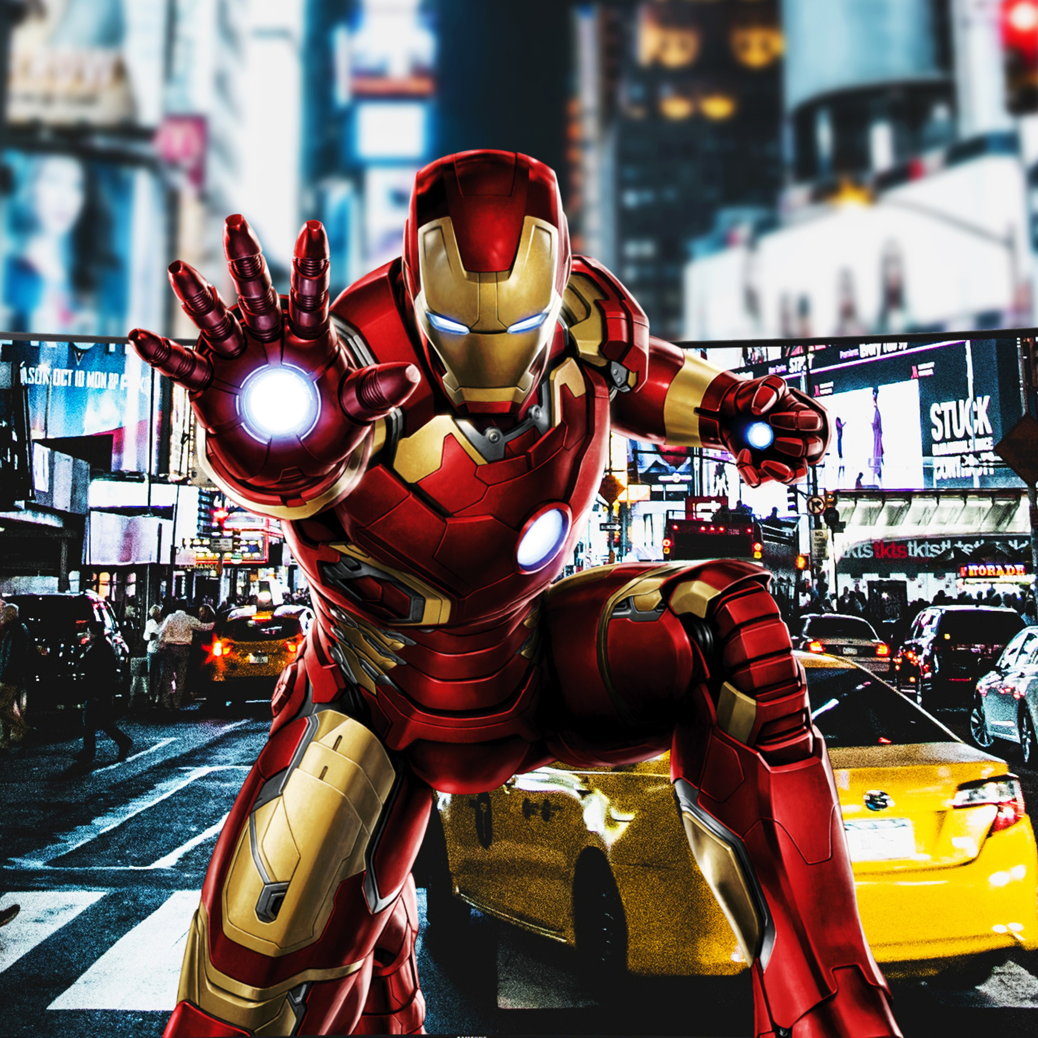 Iron Man New York In 2048x2048 Resolution. iron-man-new-york-qa.jpg. 