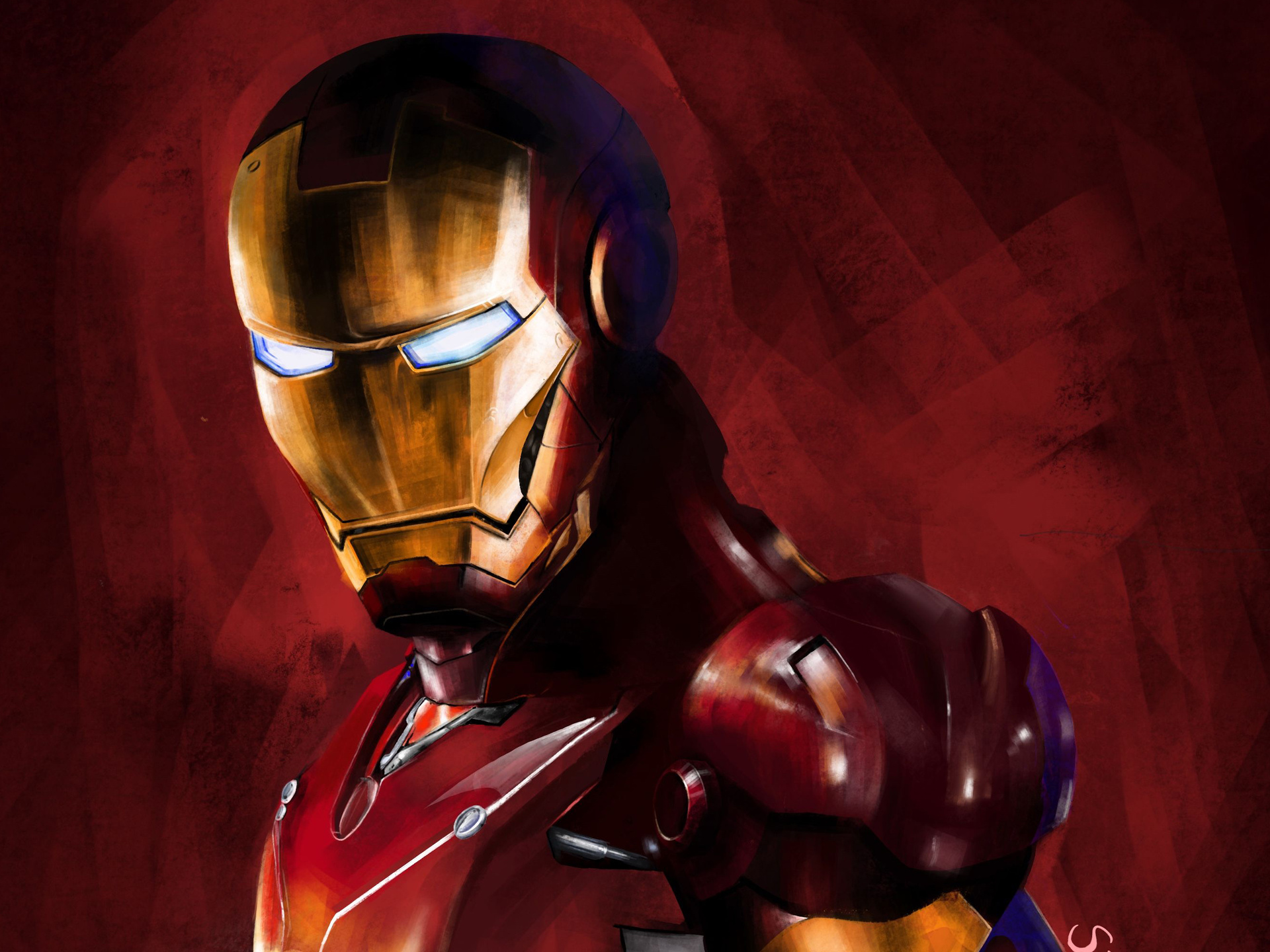 1920x1440 Iron Man Paint Art 1920x1440 Resolution HD 4k Wallpapers ...