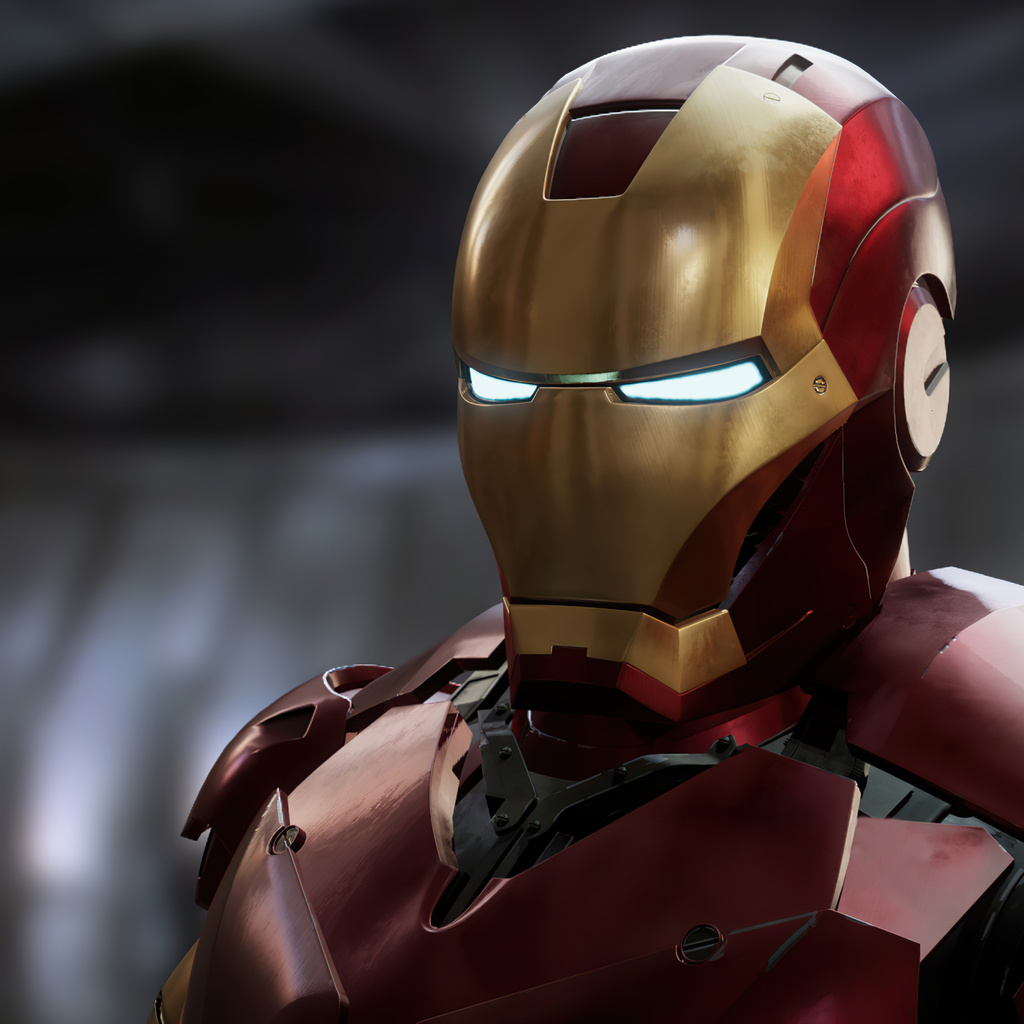 1024x1024 Iron Man Red Suit 4k 1024x1024 Resolution HD 4k Wallpapers ...