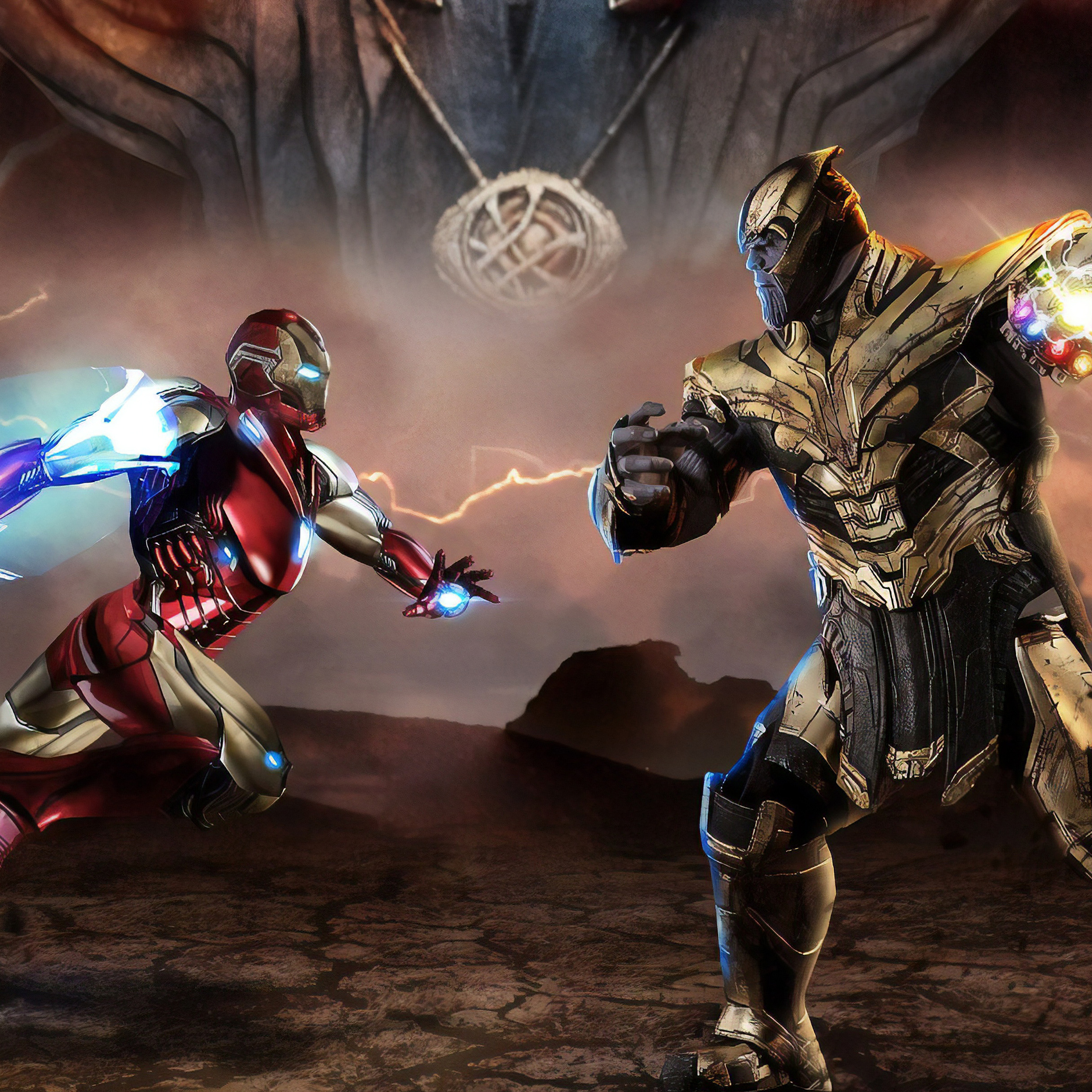 капитан марвел против таноса. железный человек против таноса. танос против железного человека. тони старк против таноса война бесконечности. старк против таноса.