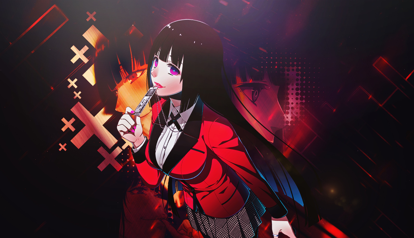 1336x768 Jabami Yumeko Kakegurui Anime Girl 4k Laptop HD HD 4k ...