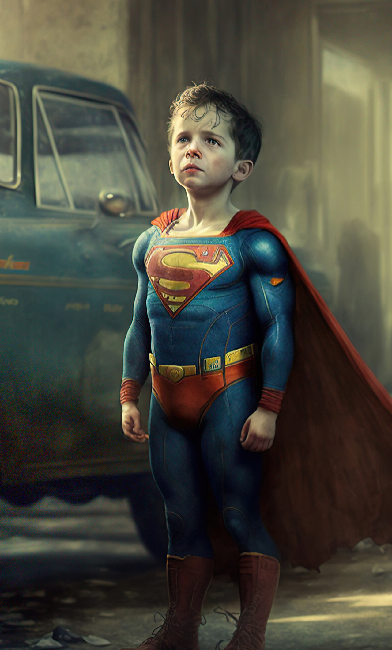 1280x2120 James Gunns As Child Superman 4k iPhone 6+ HD 4k Wallpapers,  Images, Backgrounds, Photos and Pictures
