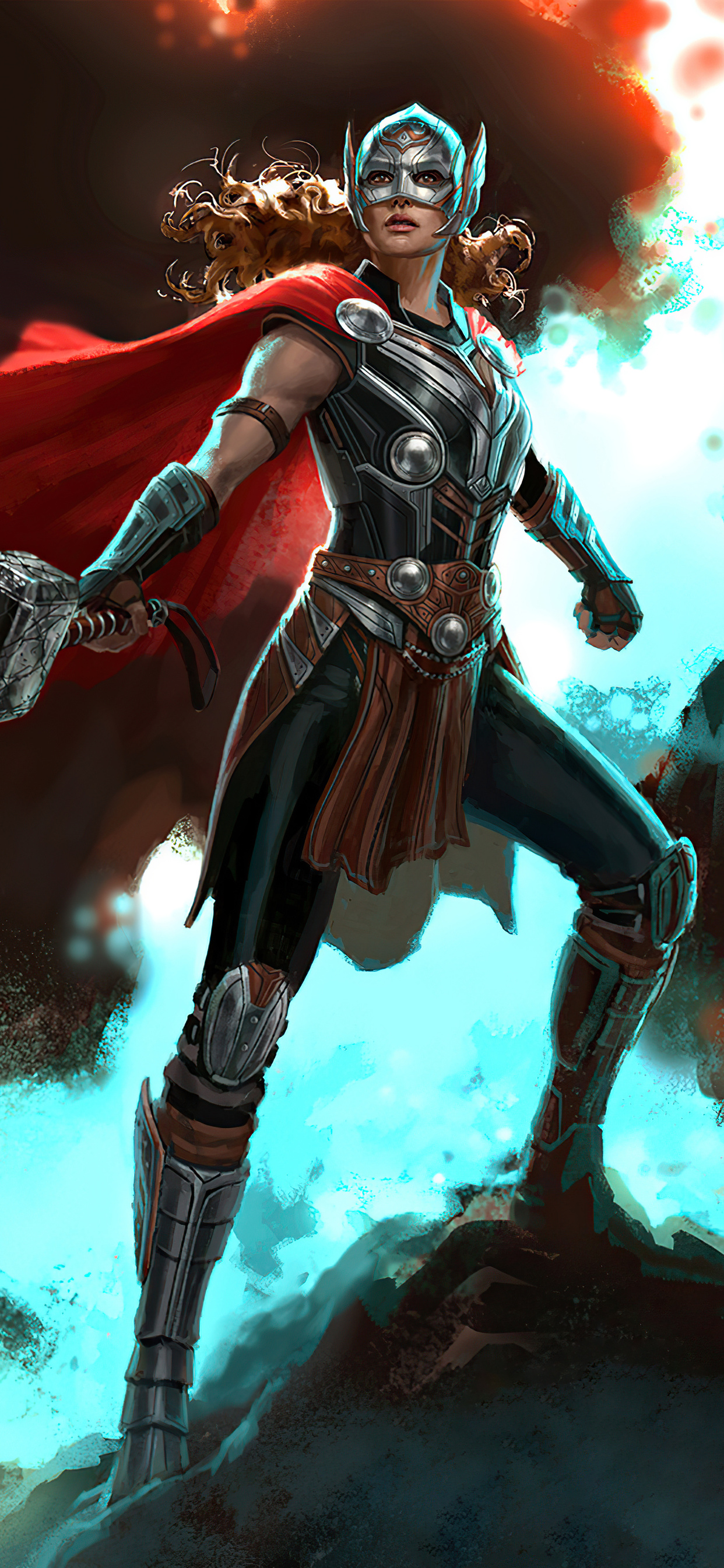 1242x2688 Jane Foster Thor Love And Thunder 4k Iphone XS MAX HD 4k ...