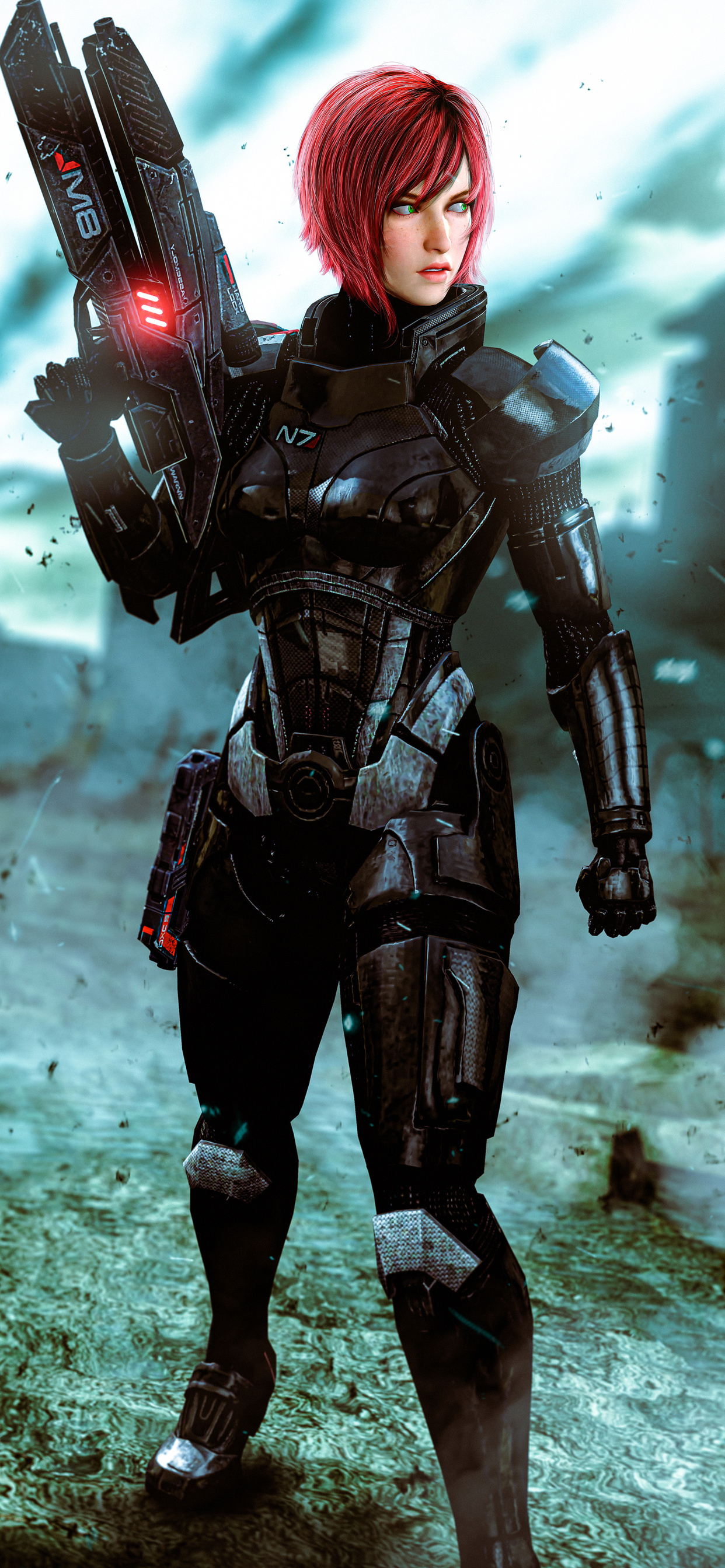 1242x2688 Jane In Mass Effect 4k Iphone XS MAX HD 4k Wallpapers, Images ...