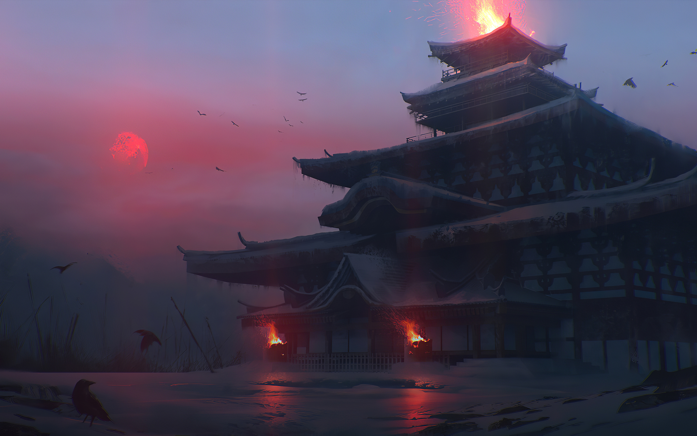 Japan Wallpaper 4K Animated - Anime Scenery - Other & Anime Background ...