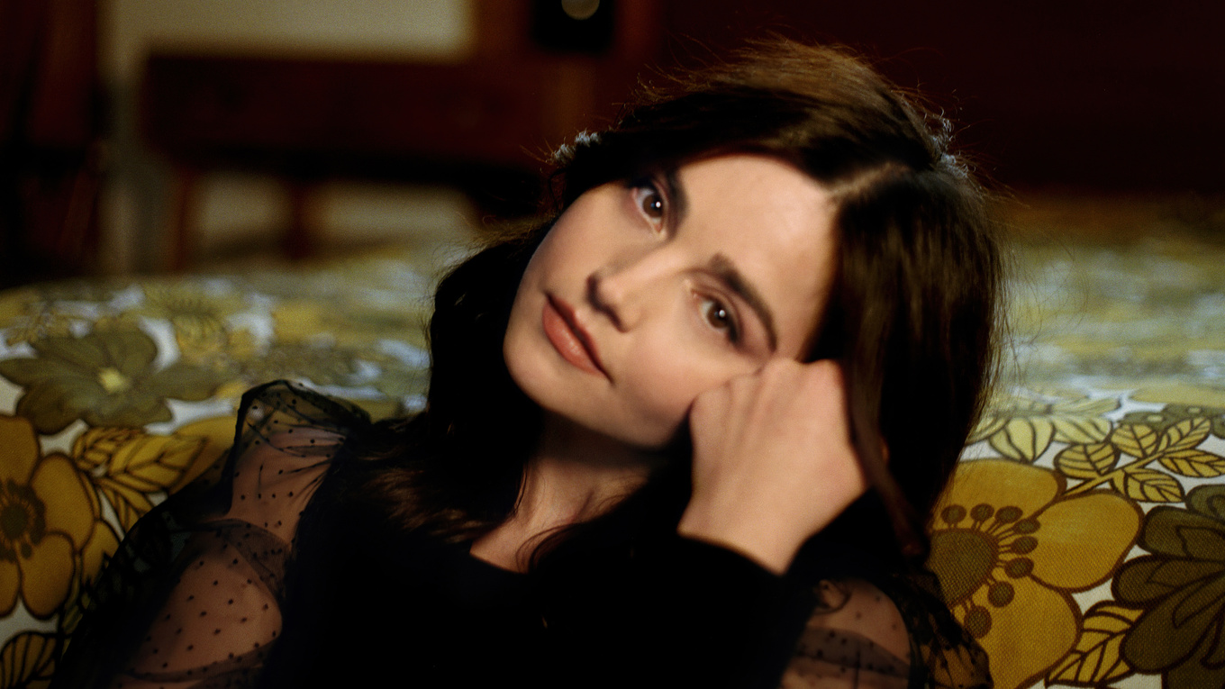 1360x765 Jenna Coleman Laterals Magazine Summer 4k 1360x765 Resolution