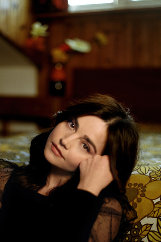 320x480 Jenna Coleman Laterals Magazine Summer 4k Apple Iphone,iPod