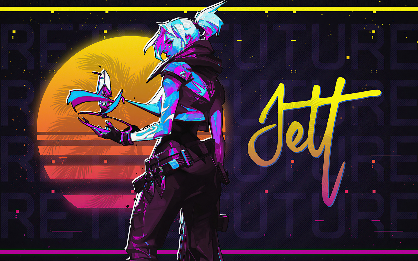 Jett and Phoenix Digital Art Valorant Wallpaper, HD Games 4K
