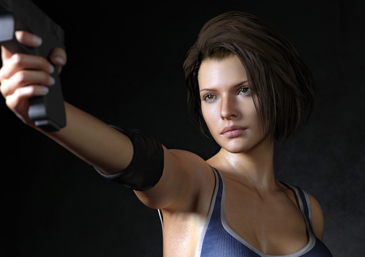 1280x900 Jill Valentine Cgi Art 4k 1280x900 Resolution HD 4k Wallpapers ...