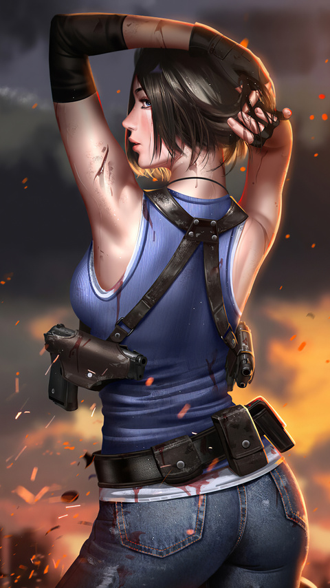 480x854 Jill Valentine Resident Evil 3 4k Android One Hd 4k Wallpapers Images Backgrounds Photos And Pictures