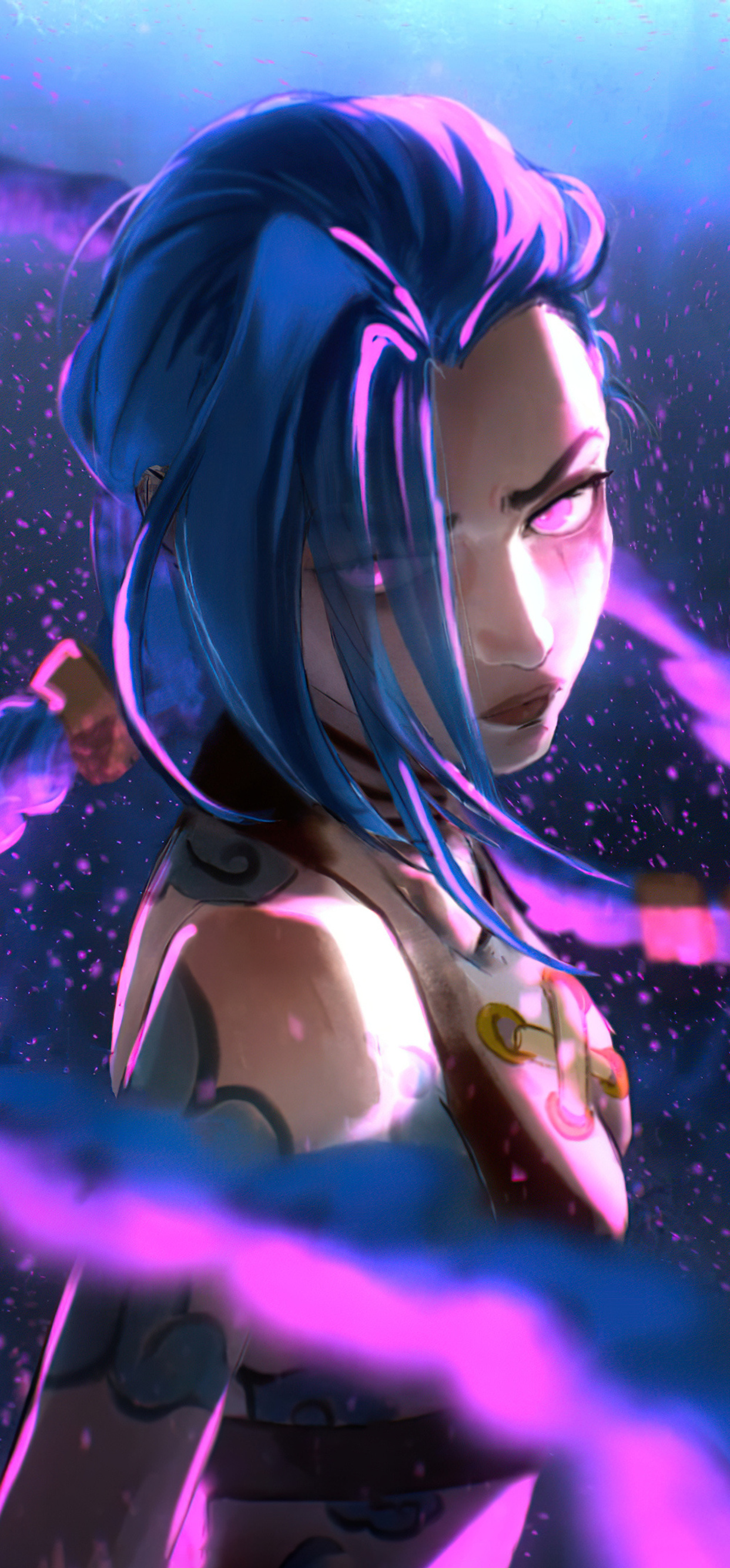 1242x2668 Jinx League Of Legends 4k 2022 Iphone XS MAX ,HD 4k ...