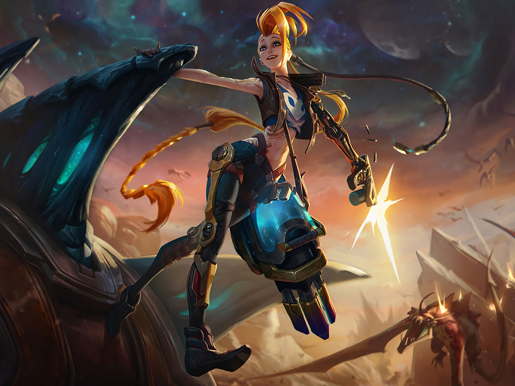 1024x768 Jinx League Of Legends 8k Wallpaper,1024x768 Resolution HD 4k ...