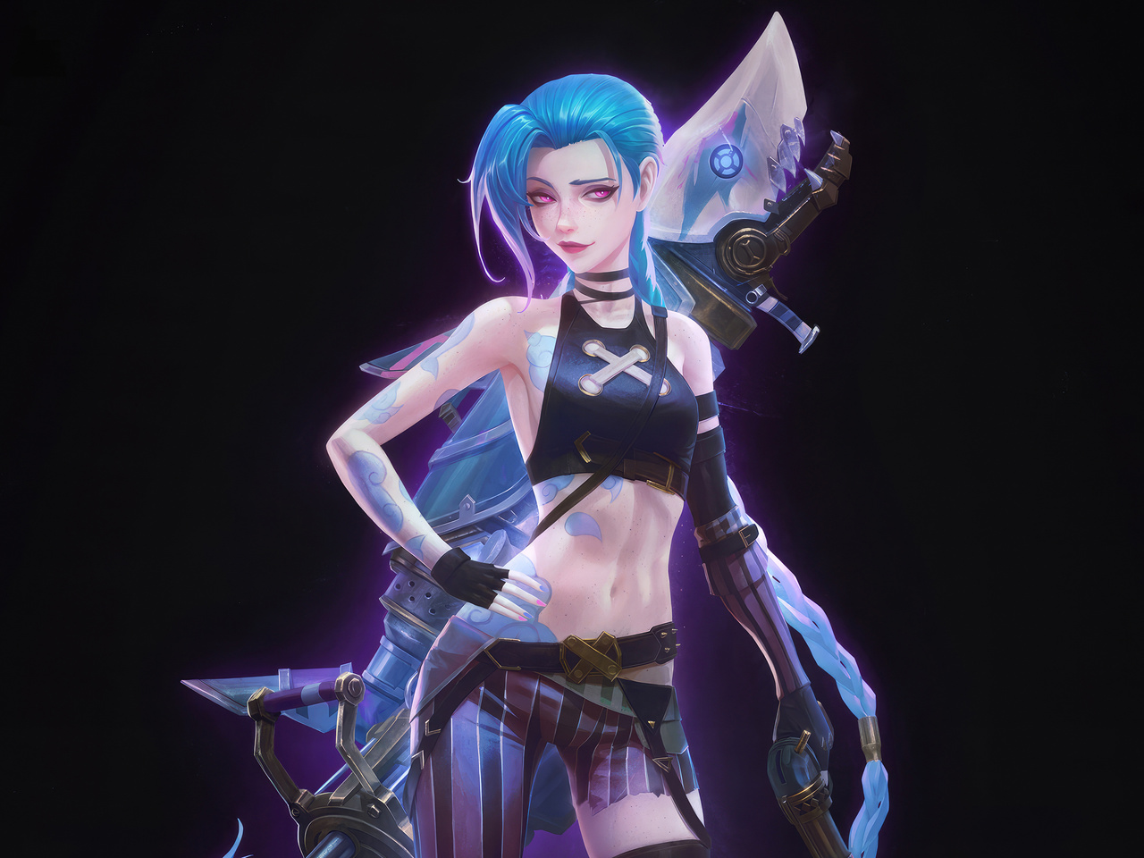 1280x960 Jinx Lol Dark 4k 1280x960 Resolution HD 4k Wallpapers, Images ...