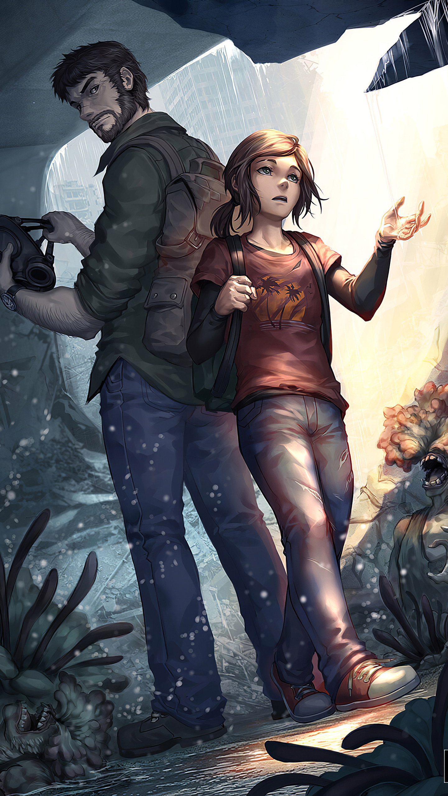 1440x2560 Joel And Ellie The Last Of Us Samsung Galaxy S6,S7 ,Google Pixel  XL ,Nexus 6,6P ,LG G5 HD 4k Wallpapers, Images, Backgrounds, Photos and  Pictures