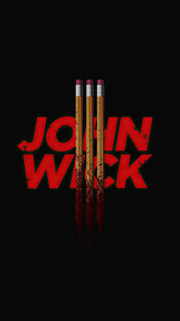 Joh Wick 3 Dark Poster Wallpaper In 360x640 Resolution