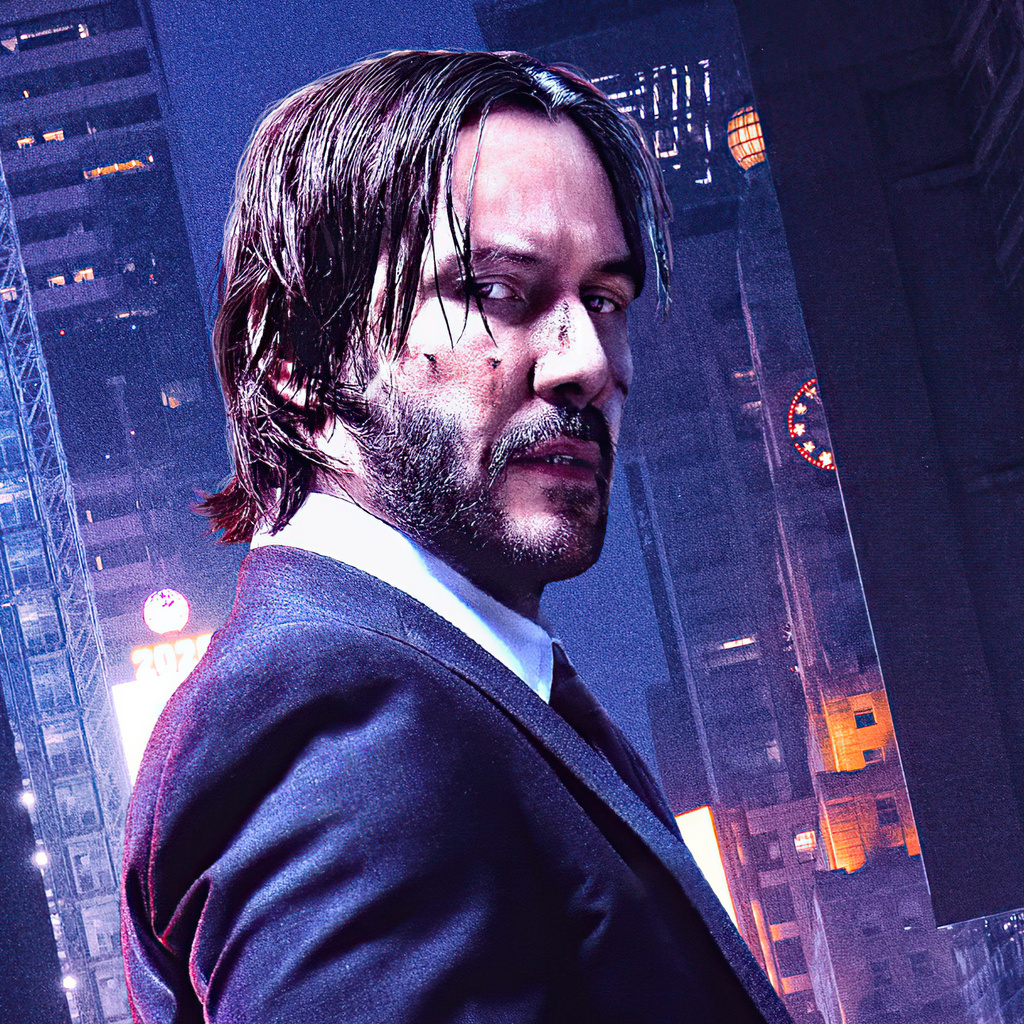 1024x1024 John Wick Chapter 4 Fanart 4k 1024x1024 Resolution Hd 4k 