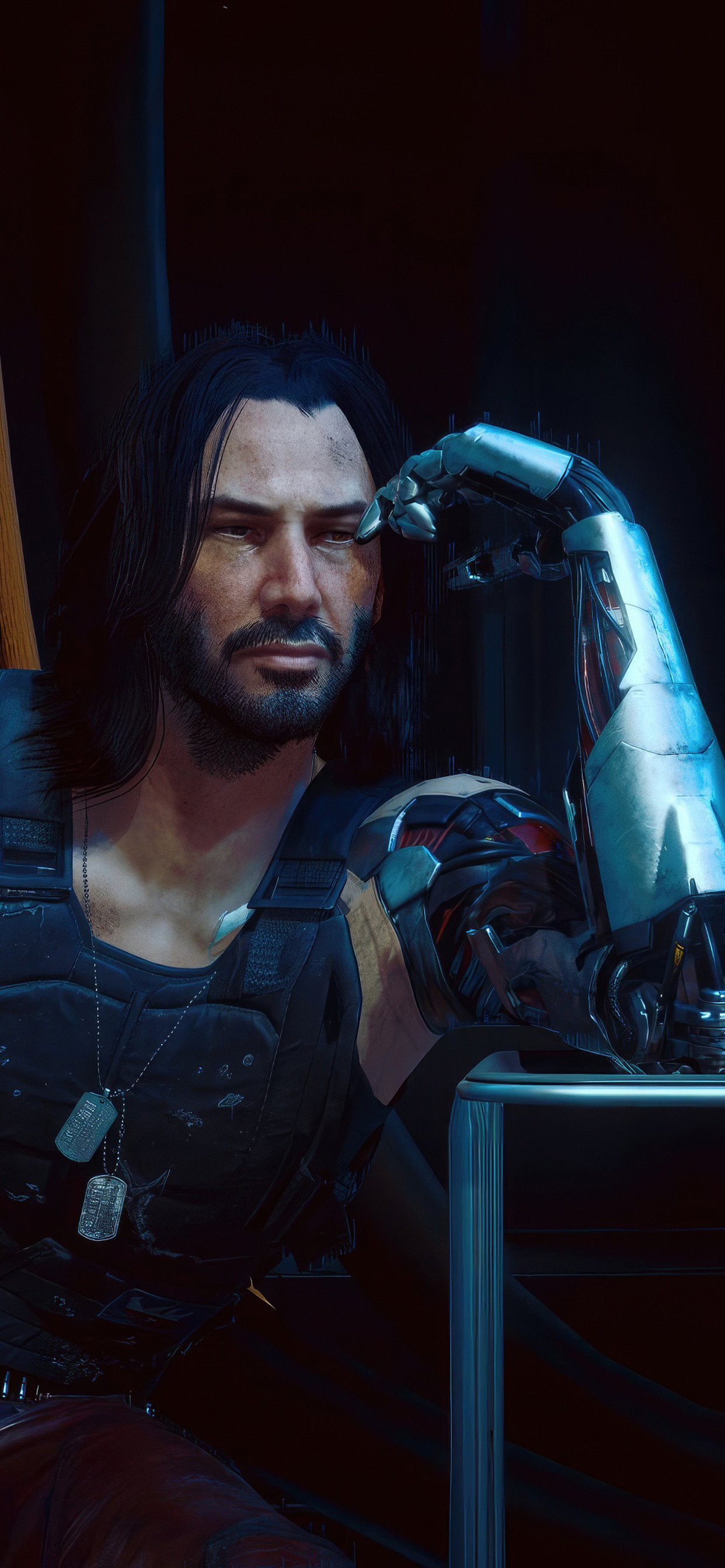 1242x2688 Johnny Silverhand In Cyberpunk 2077 Iphone Xs Max Hd 4k 