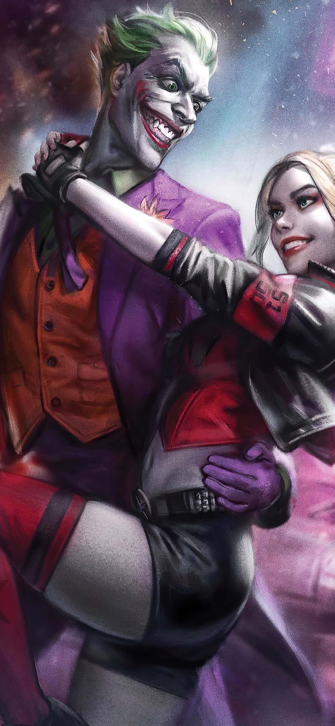 1125x2436 Joker And Harley Quinn 4k 2020 Iphone XS,Iphone 10,Iphone X HD 4k  Wallpapers, Images, Backgrounds, Photos and Pictures