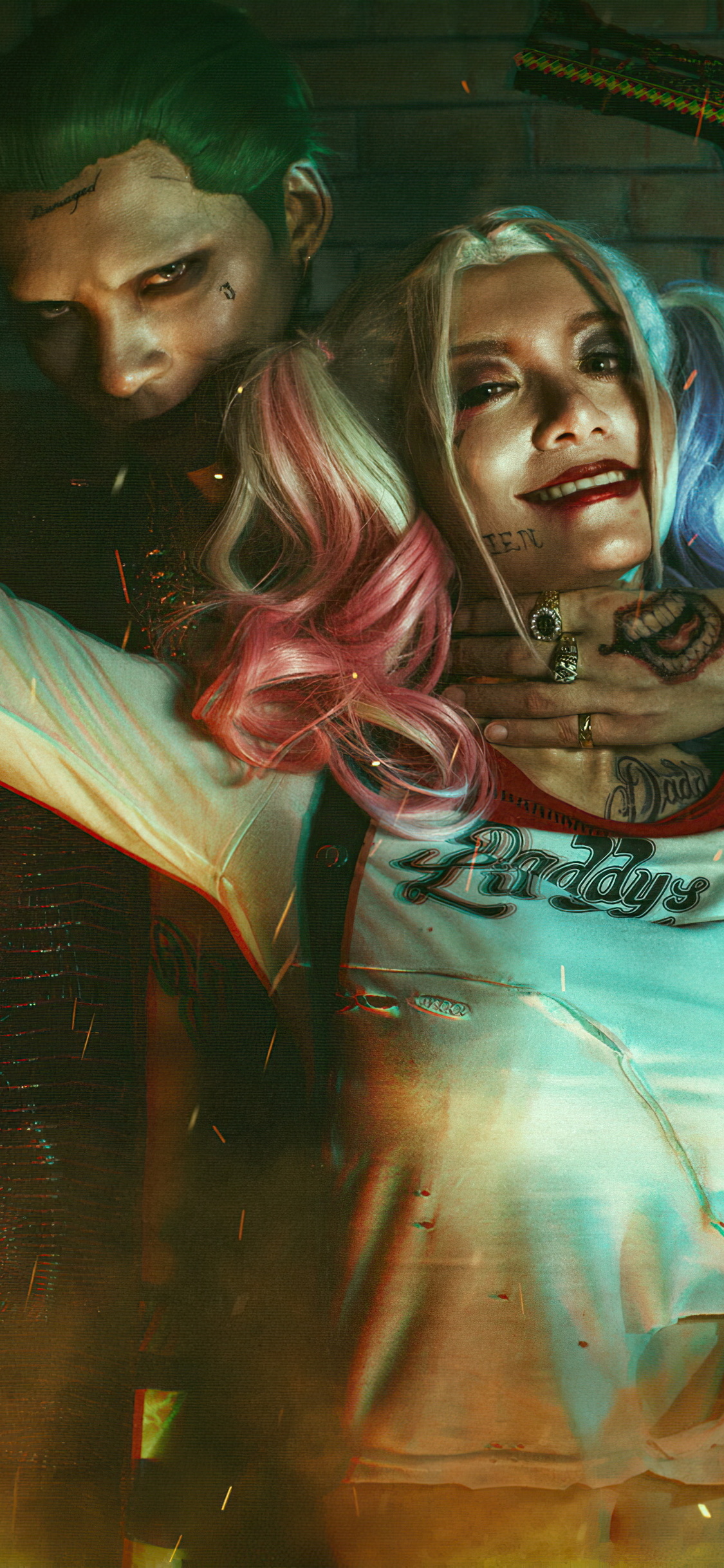 1125x2436 Joker And Harley Quinn 4k Iphone XS,Iphone 10,Iphone X HD 4k  Wallpapers, Images, Backgrounds, Photos and Pictures