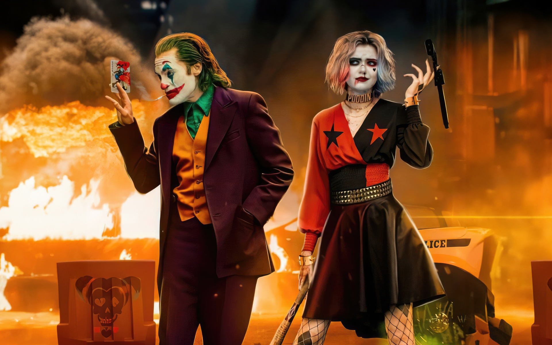 1920x1200 Joker And Harley Quinn Dynamic 1080P Resolution ,HD 4k ...