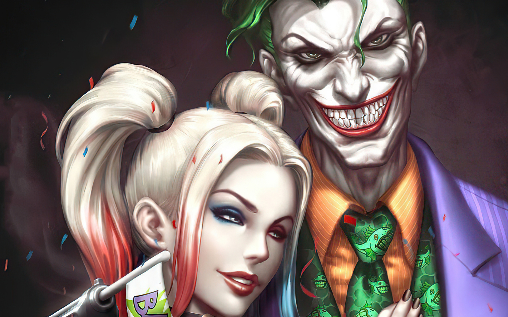 Joker And Harley Quinn Love 4k In 1680x1050 Resolution. joker-and-harley-qu...
