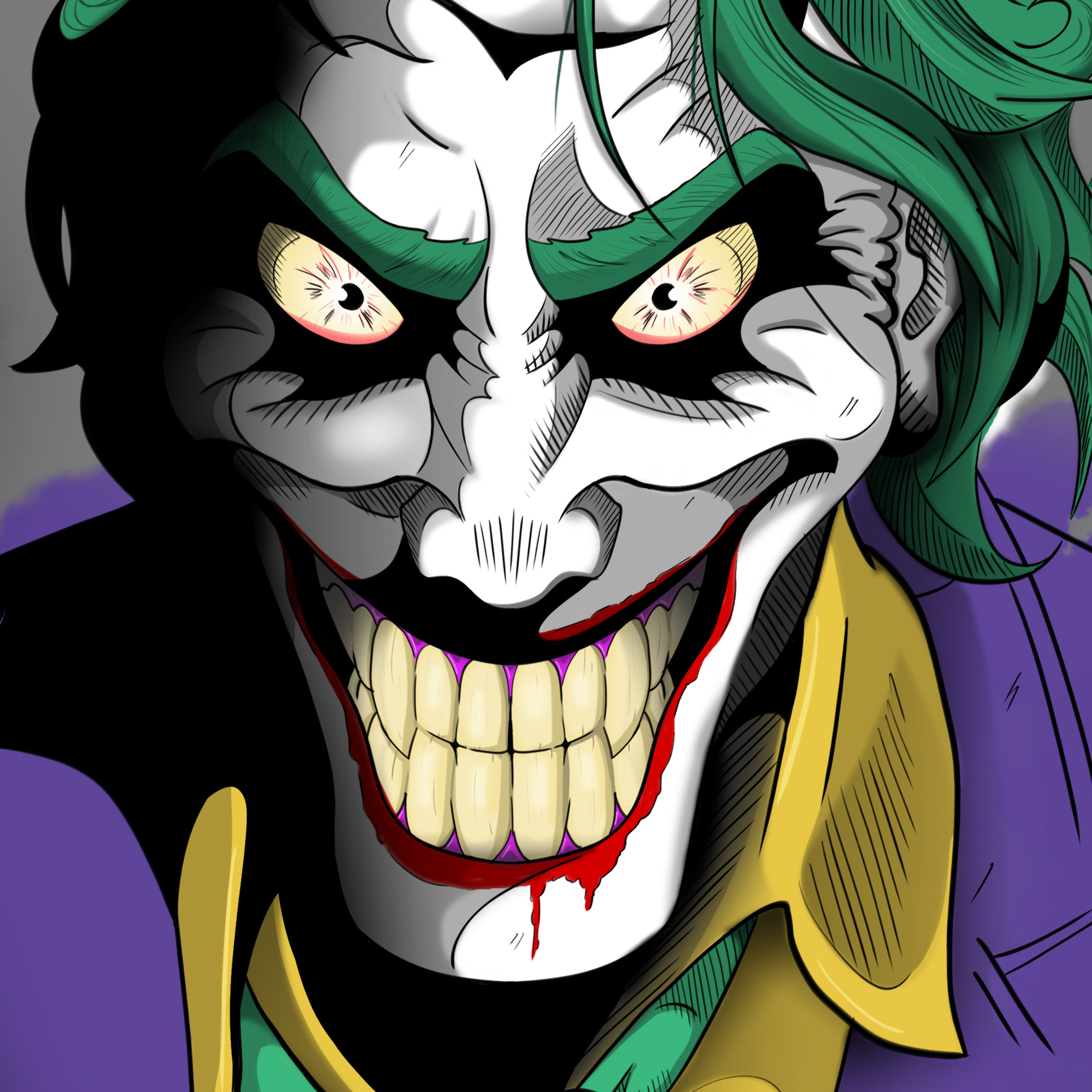 Joker art. Джокер картинки.