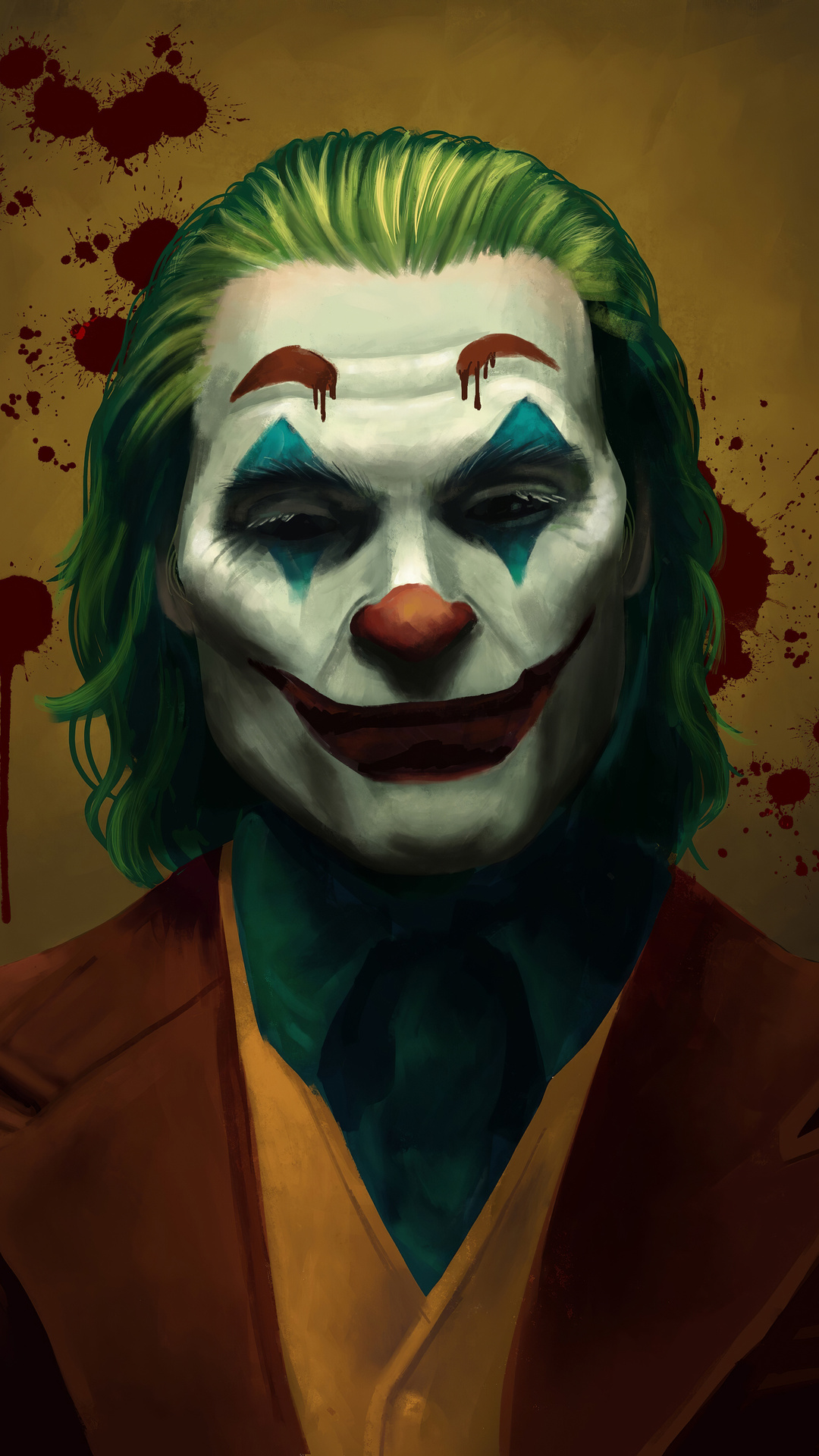 1080x1920 Joker Closeup Sketch Artwork Iphone 7,6s,6 Plus, Pixel xl ...