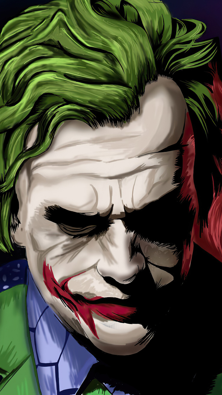 720x1280 Joker Colorful Artwork 4k Moto G,X Xperia Z1,Z3 Compact,Galaxy  S3,Note II,Nexus HD 4k Wallpapers, Images, Backgrounds, Photos and Pictures
