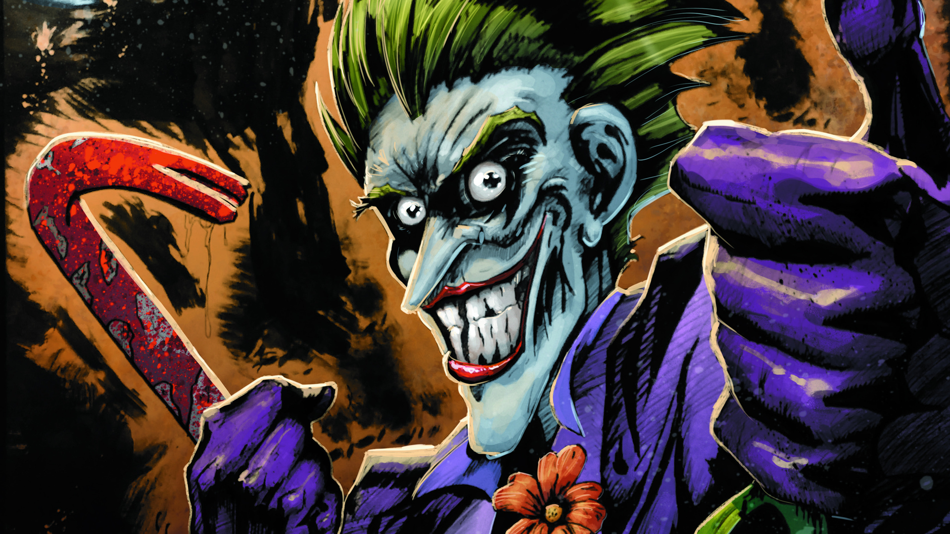 1920x1080 Joker Comic Cartoon Art Laptop Full HD 1080P HD 4k Wallpapers,  Images, Backgrounds, Photos and Pictures