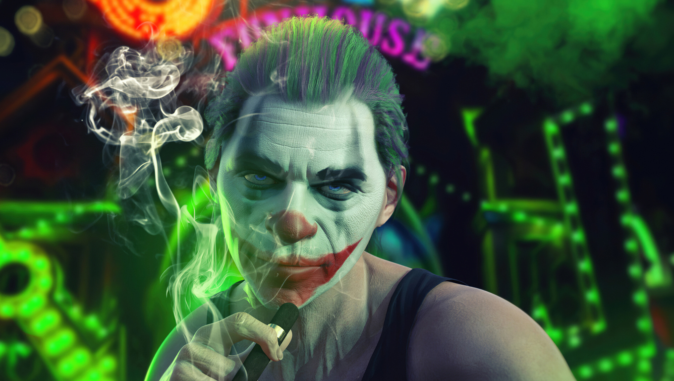 1360x768 Joker Cool Smoker Laptop HD HD 4k Wallpapers, Images, Backgrounds,  Photos and Pictures