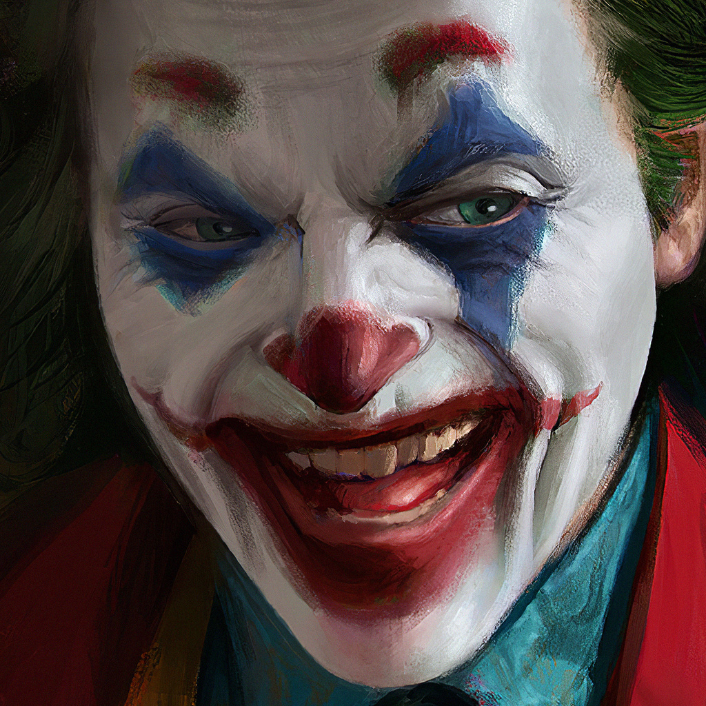 1024x1024 Joker Danger Smile 1024x1024 Resolution HD 4k Wallpapers ...