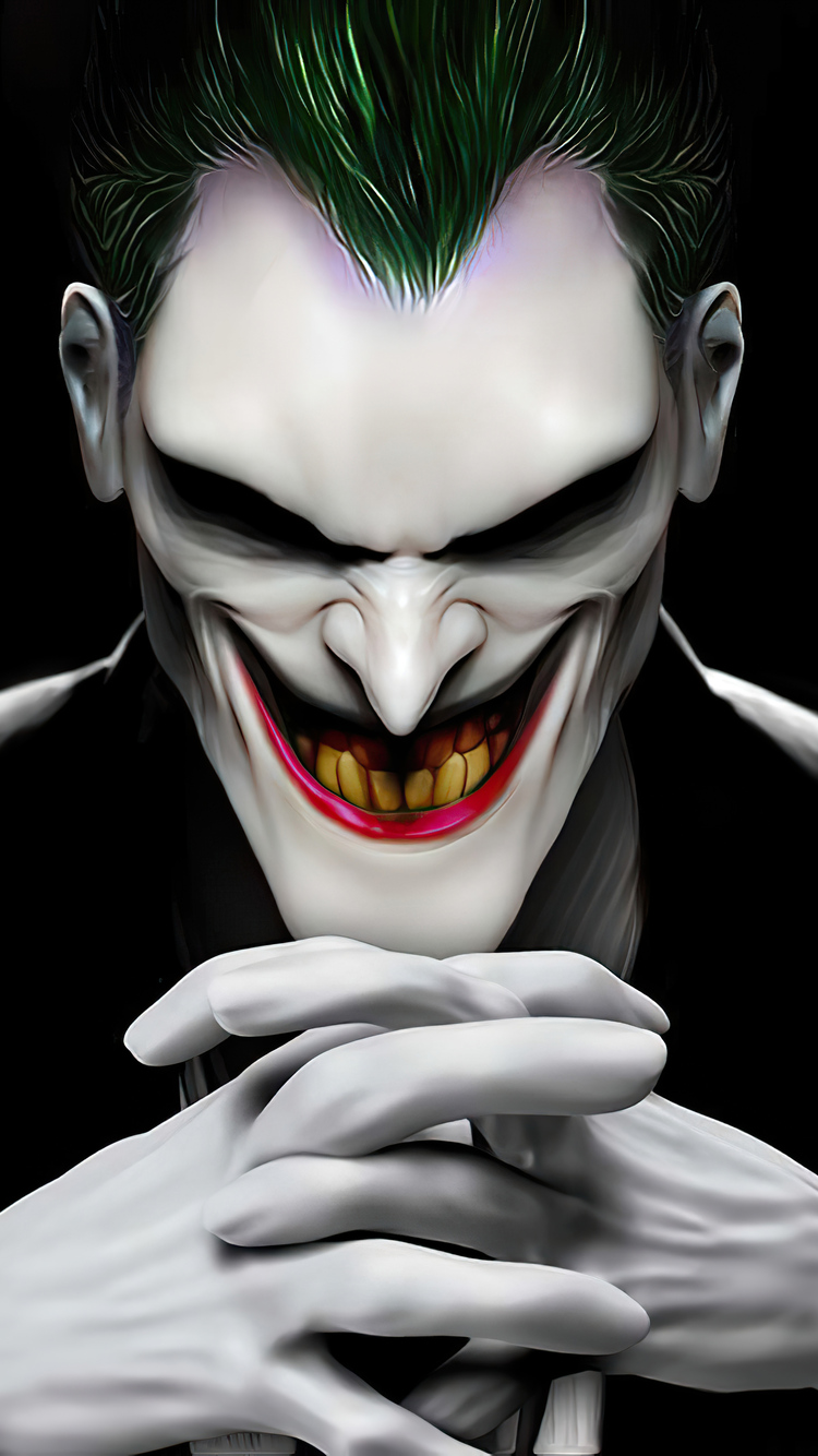 750x1334 Joker Danger Smile Artwork iPhone 6, iPhone 6S, iPhone 7 ...