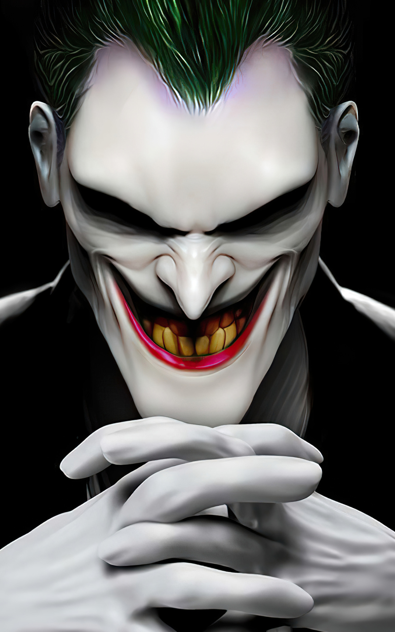 800x1280 Joker Danger Smile Artwork Nexus 7,Samsung Galaxy Tab 10 ...