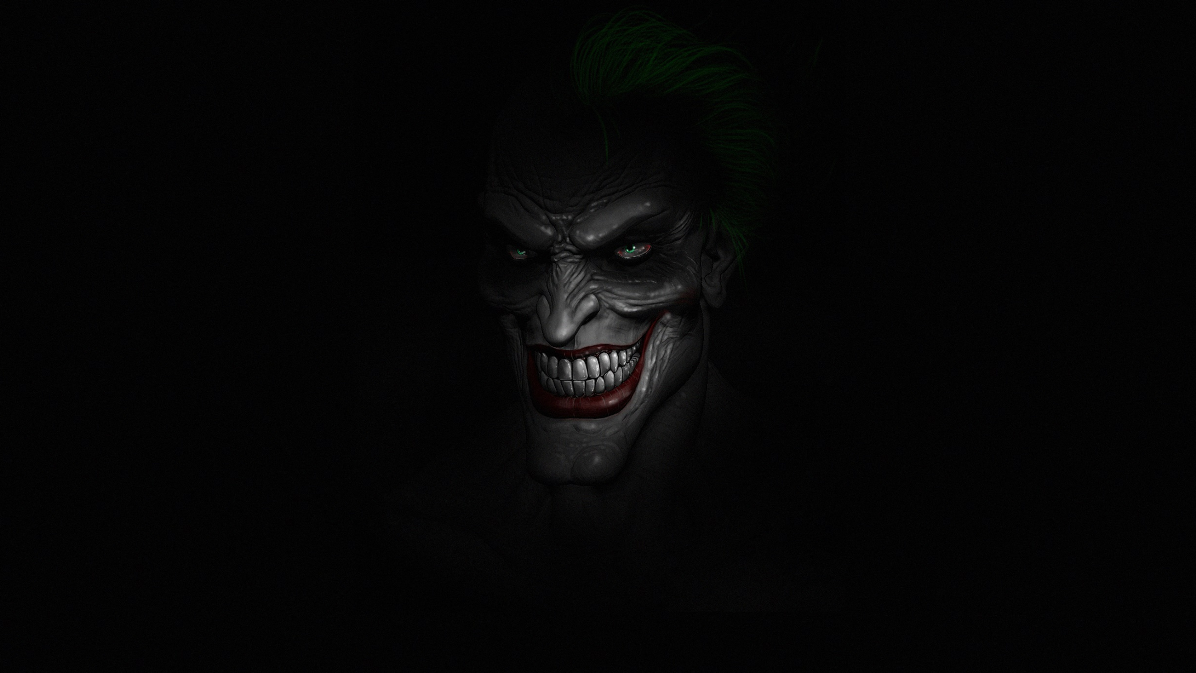 3840x2160 Joker Dark Minimalist 4K ,HD 4k Wallpapers,Images,Backgrounds
