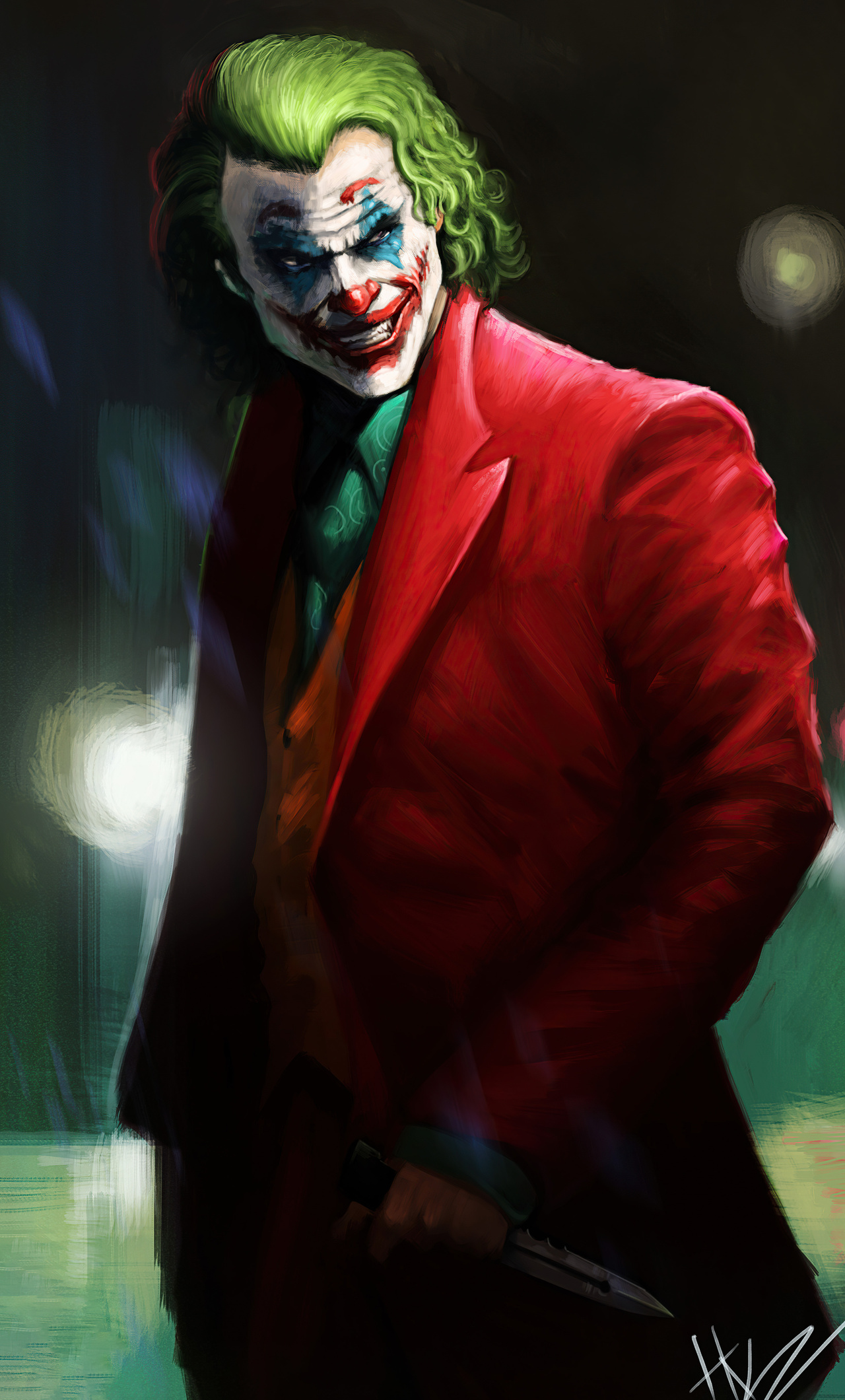 1280x2120 Joker Dc Fanart Iphone 6+ ,hd 4k Wallpapers,images 