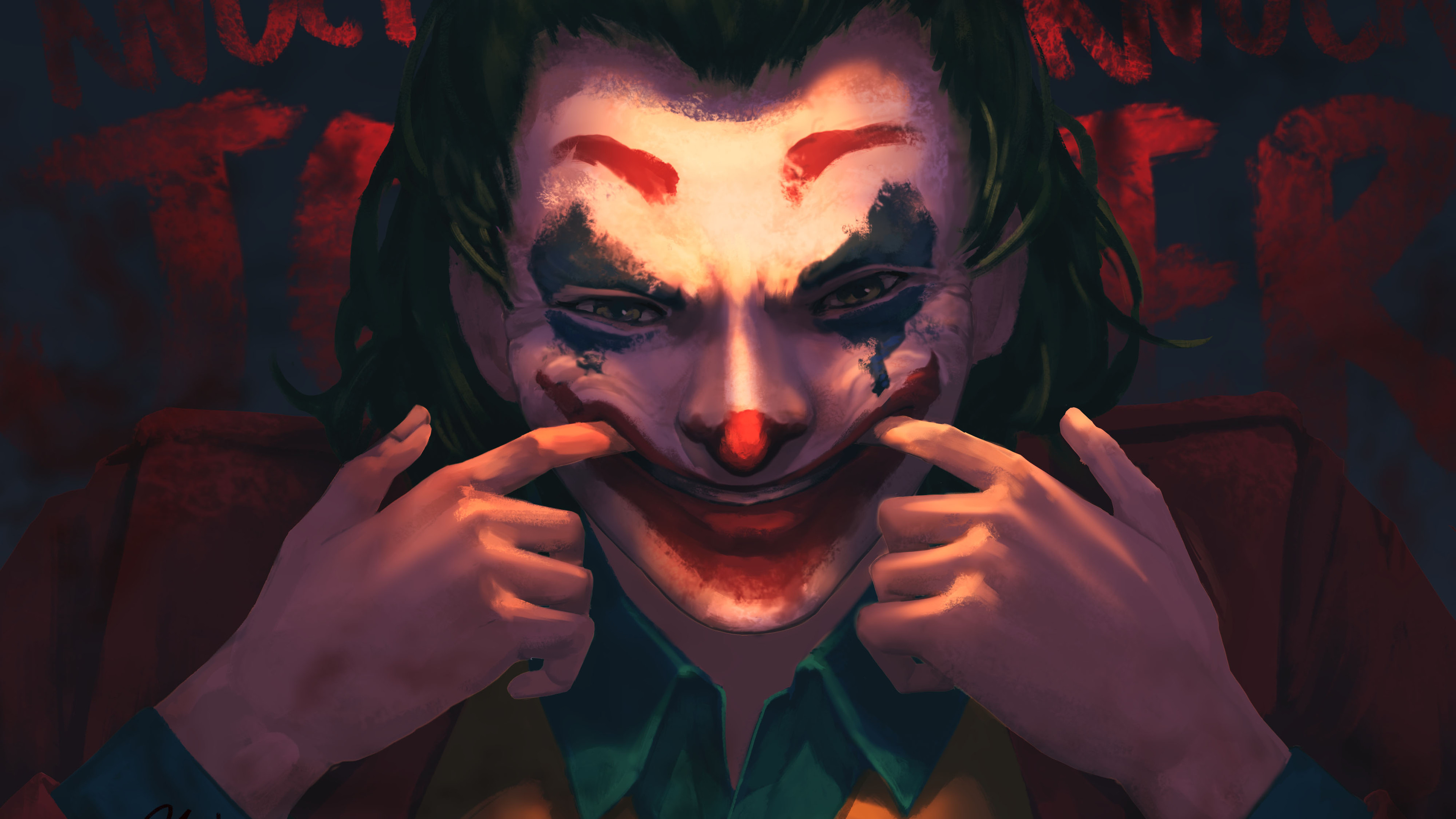 3840x2160 Joker Devil Smile 4k HD 4k Wallpapers, Images ...