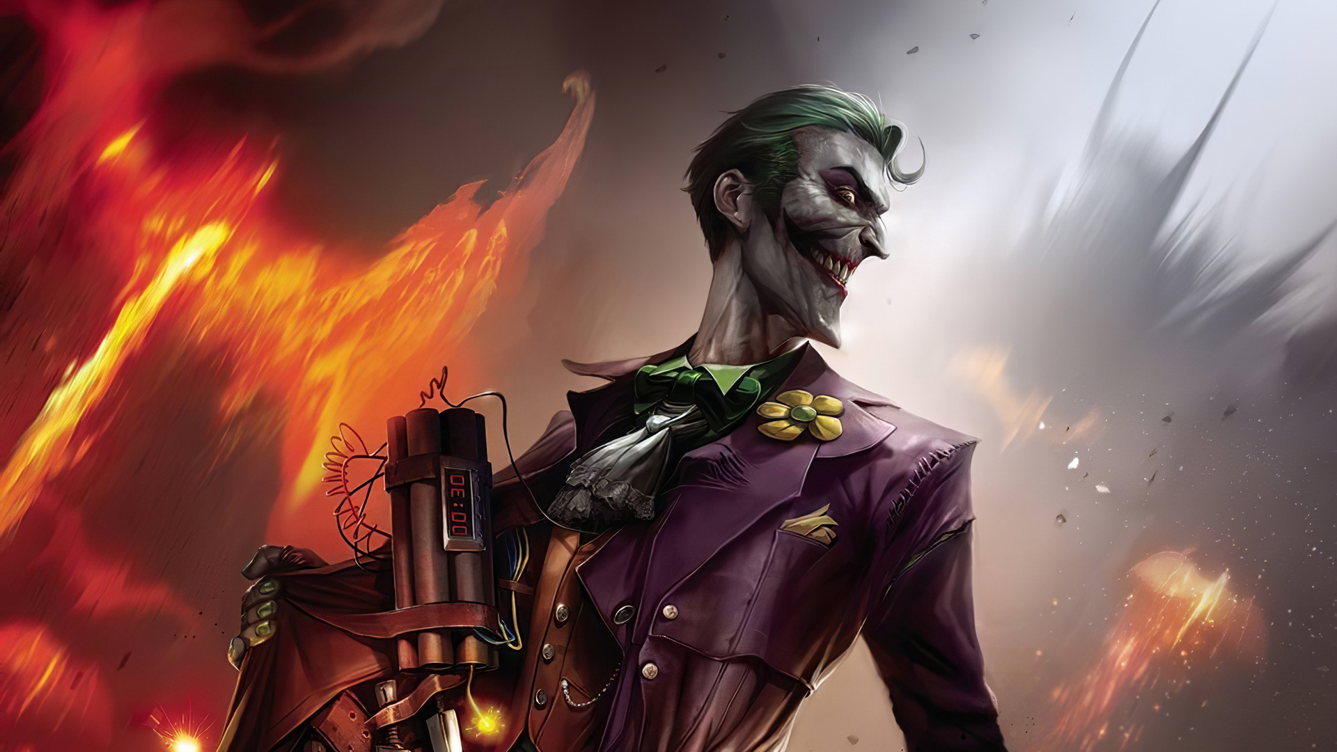 1920x1080 Joker Evil Laugh Laptop Full HD 1080P HD 4k Wallpapers, Images,  Backgrounds, Photos and Pictures