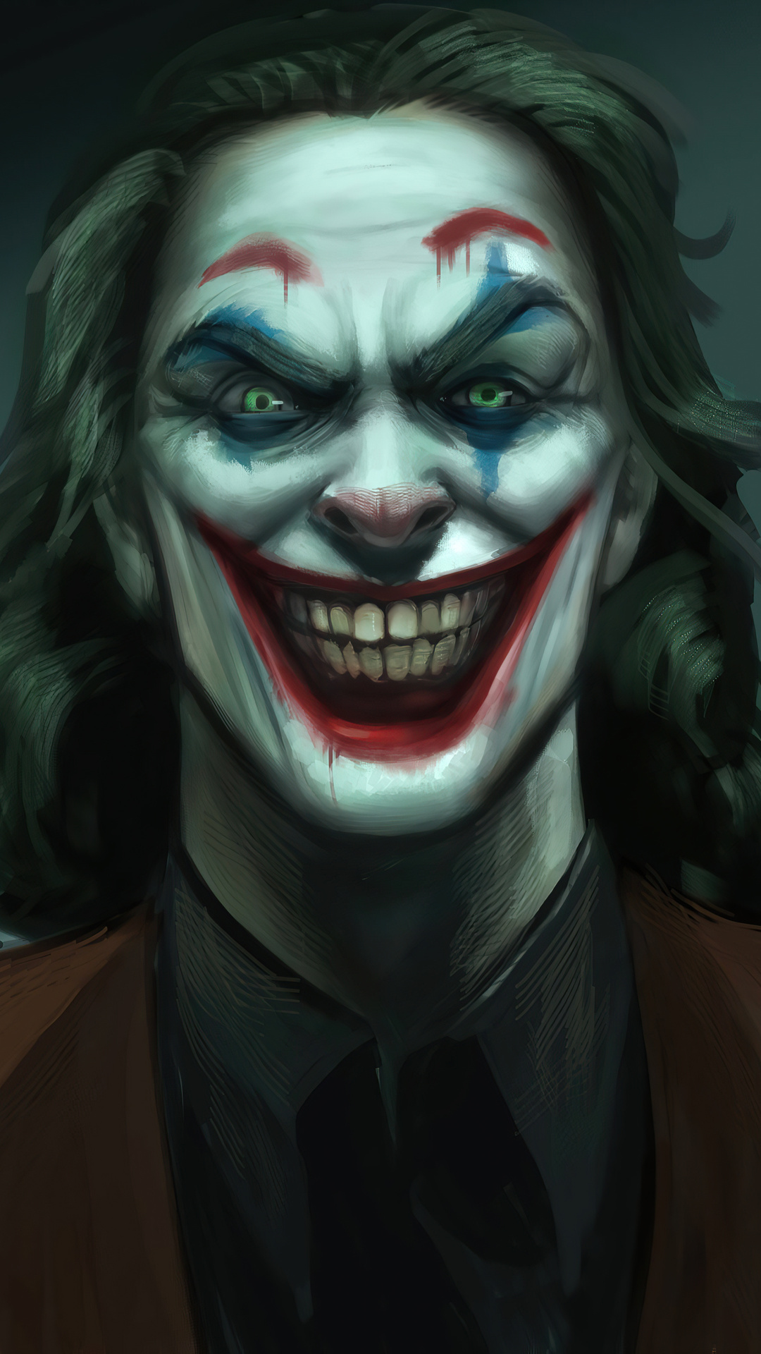 1080x1920 Joker Evil Smile 4k Iphone 7,6s,6 Plus, Pixel xl ,One Plus 3 ...