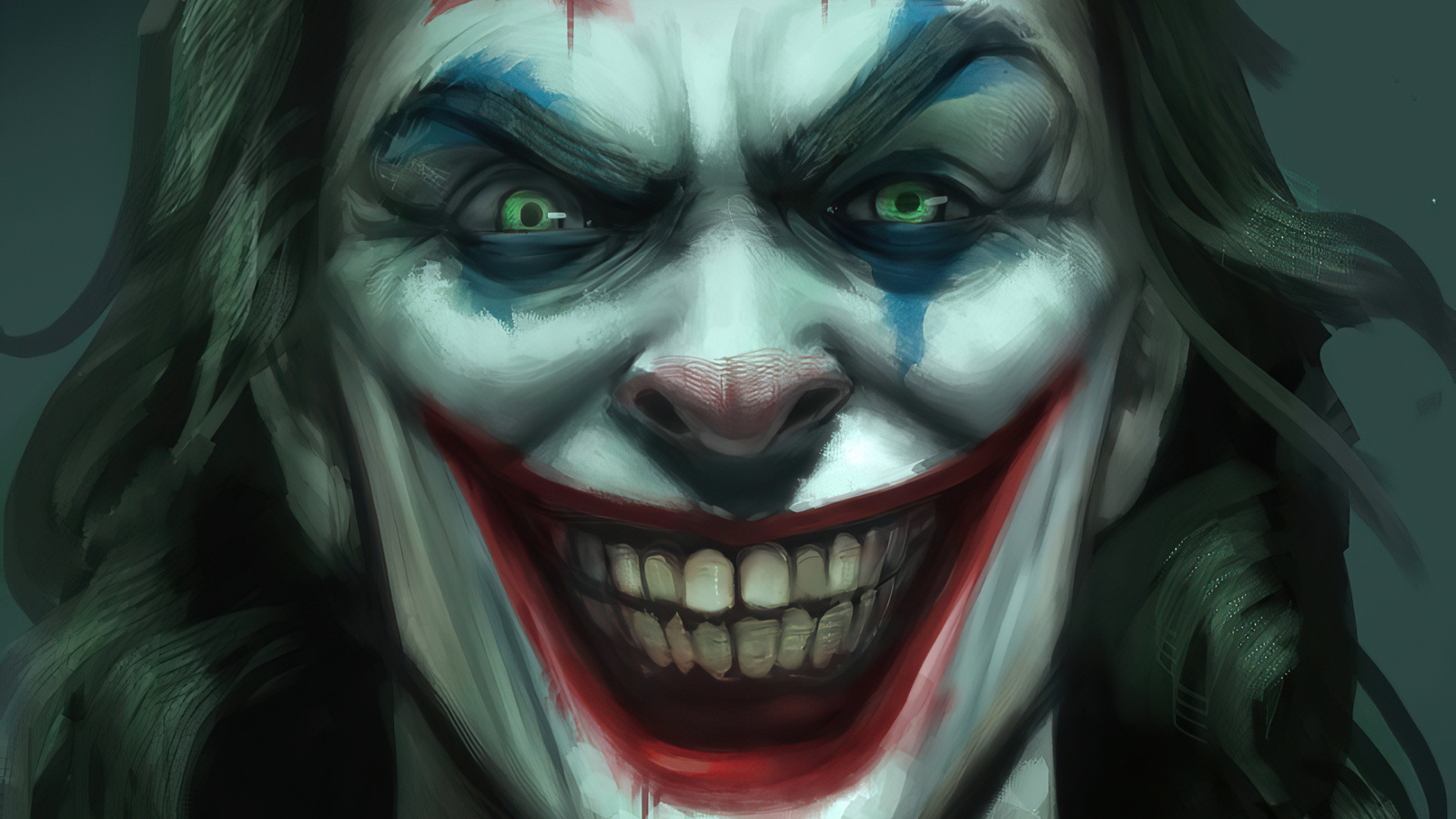 1600x900 Joker Evil Smile 4k Wallpaper,1600x900 Resolution HD 4k