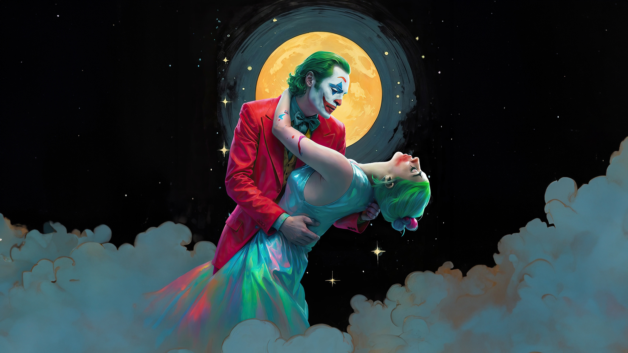 2048x1152 Joker Folie A Deux Merriment Wallpaper,2048x1152 Resolution 