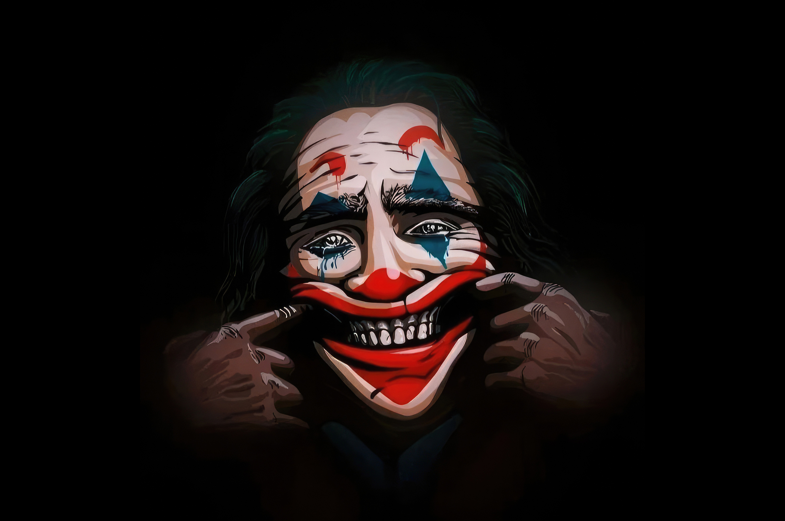 2560x1700 Joker Forced Smile Chromebook Pixel HD 4k Wallpapers, Images ...