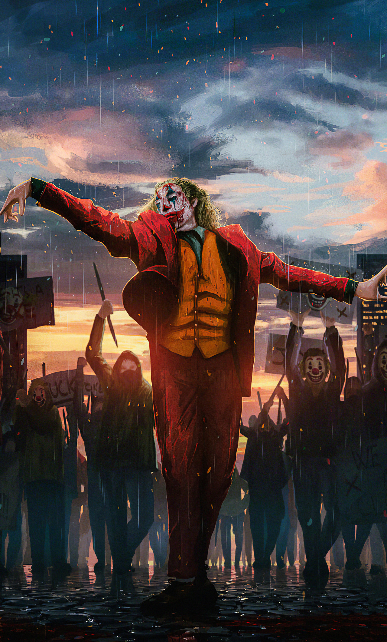 1280x2120 Joker Happy iPhone 6+ HD 4k Wallpapers, Images, Backgrounds,  Photos and Pictures