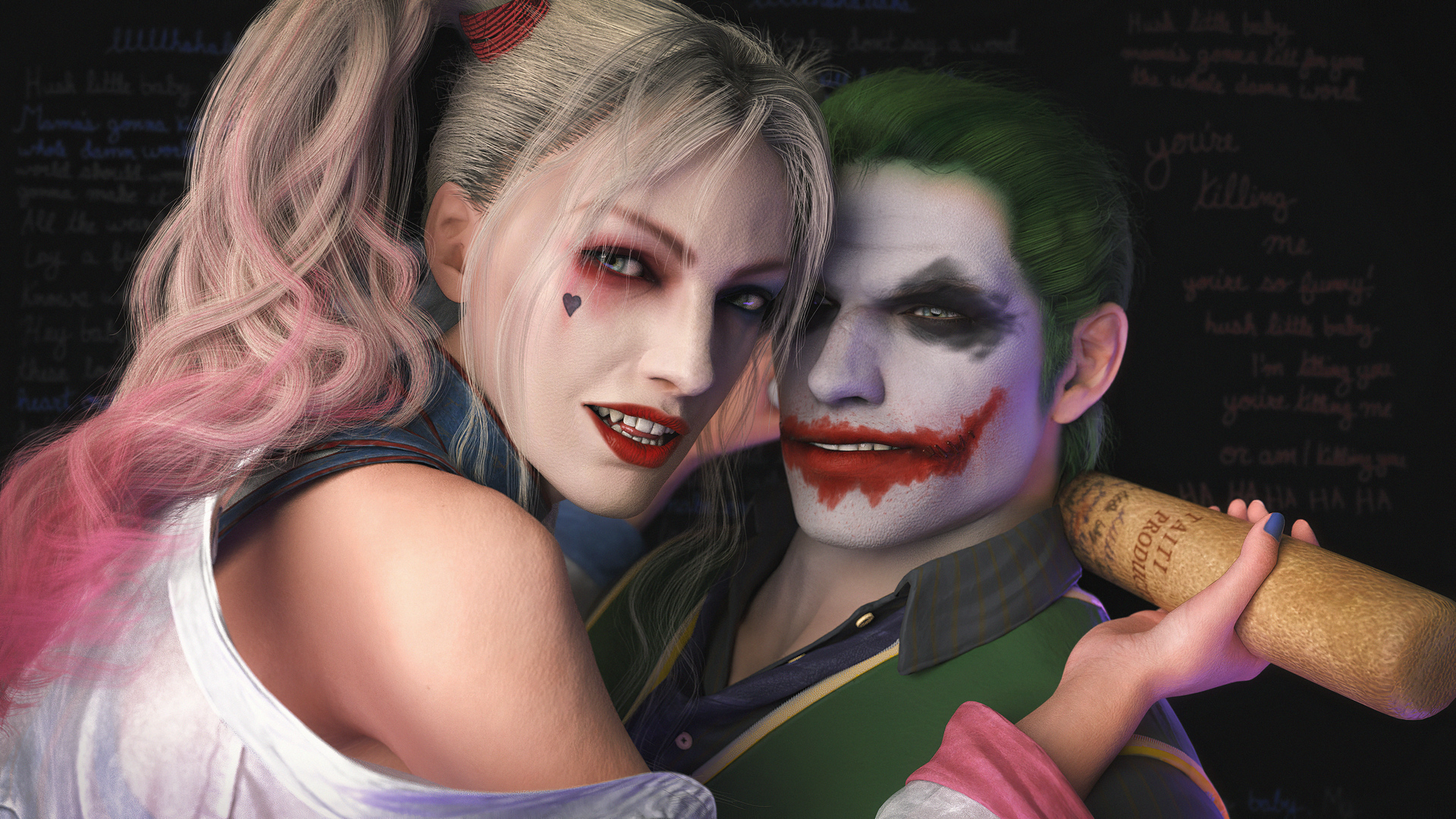 1080p Harley Quinn 1080p Joker Full Hd Wallpaper