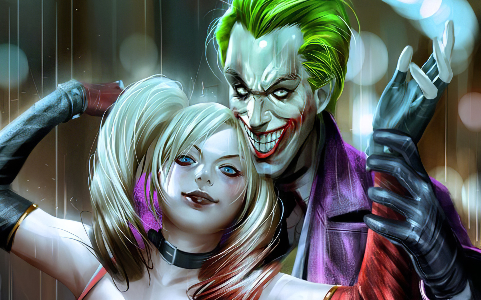 Harley Quinn And Joker Wallpaper Hd Wallpapers Com | My XXX Hot Girl