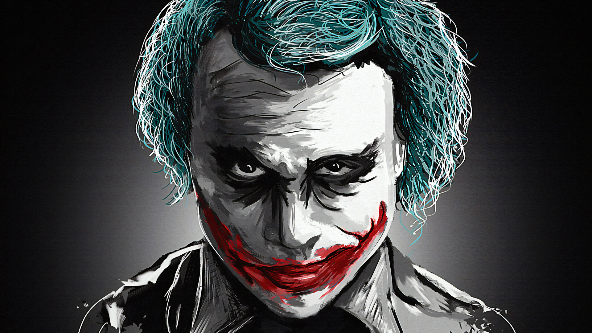 Joker Heath Ledger Art 4k