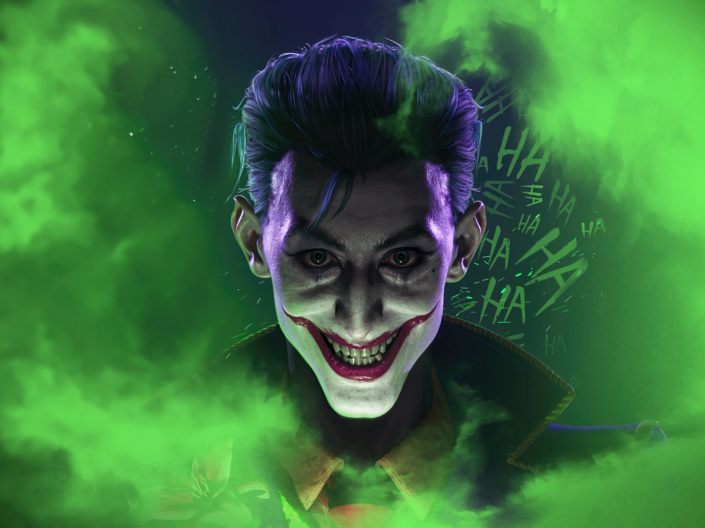 1400x1050 Joker In Suicide Squad Kill The Justice League 5k Wallpaper ...