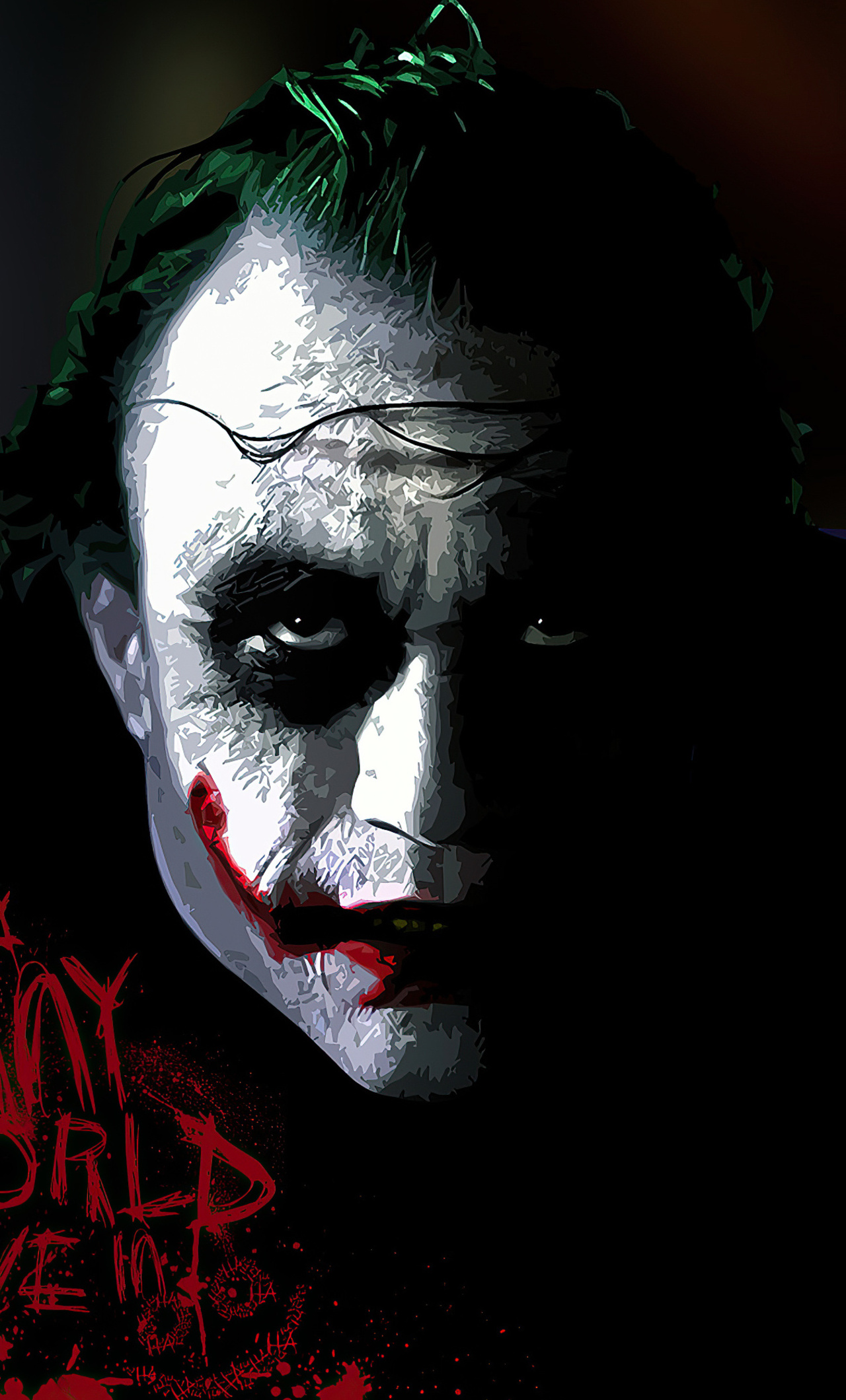 1280x2120 Joker Its Funny World We Live iPhone 6+ HD 4k Wallpapers, Images,  Backgrounds, Photos and Pictures