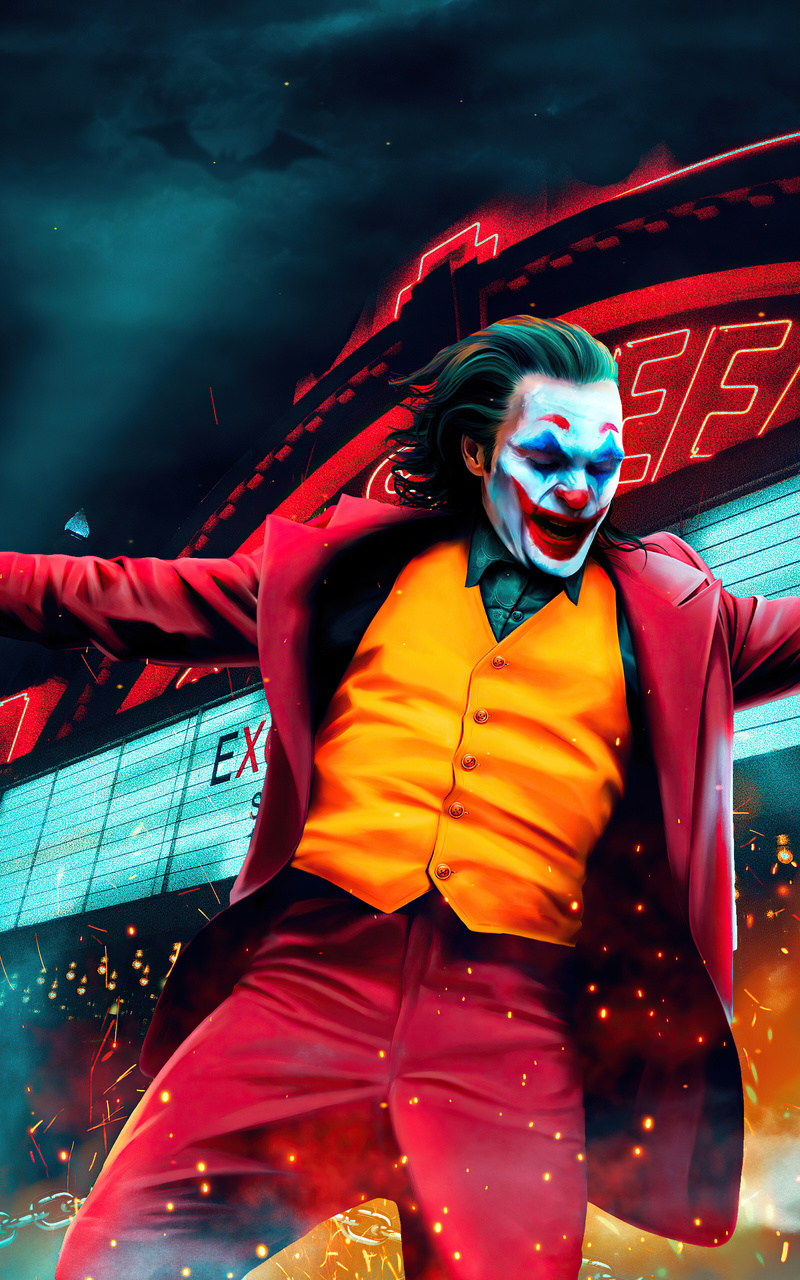 800x1280 Joker Joaquin Phoenix Dancing 4k Nexus 7,Samsung Galaxy Tab 10 ...