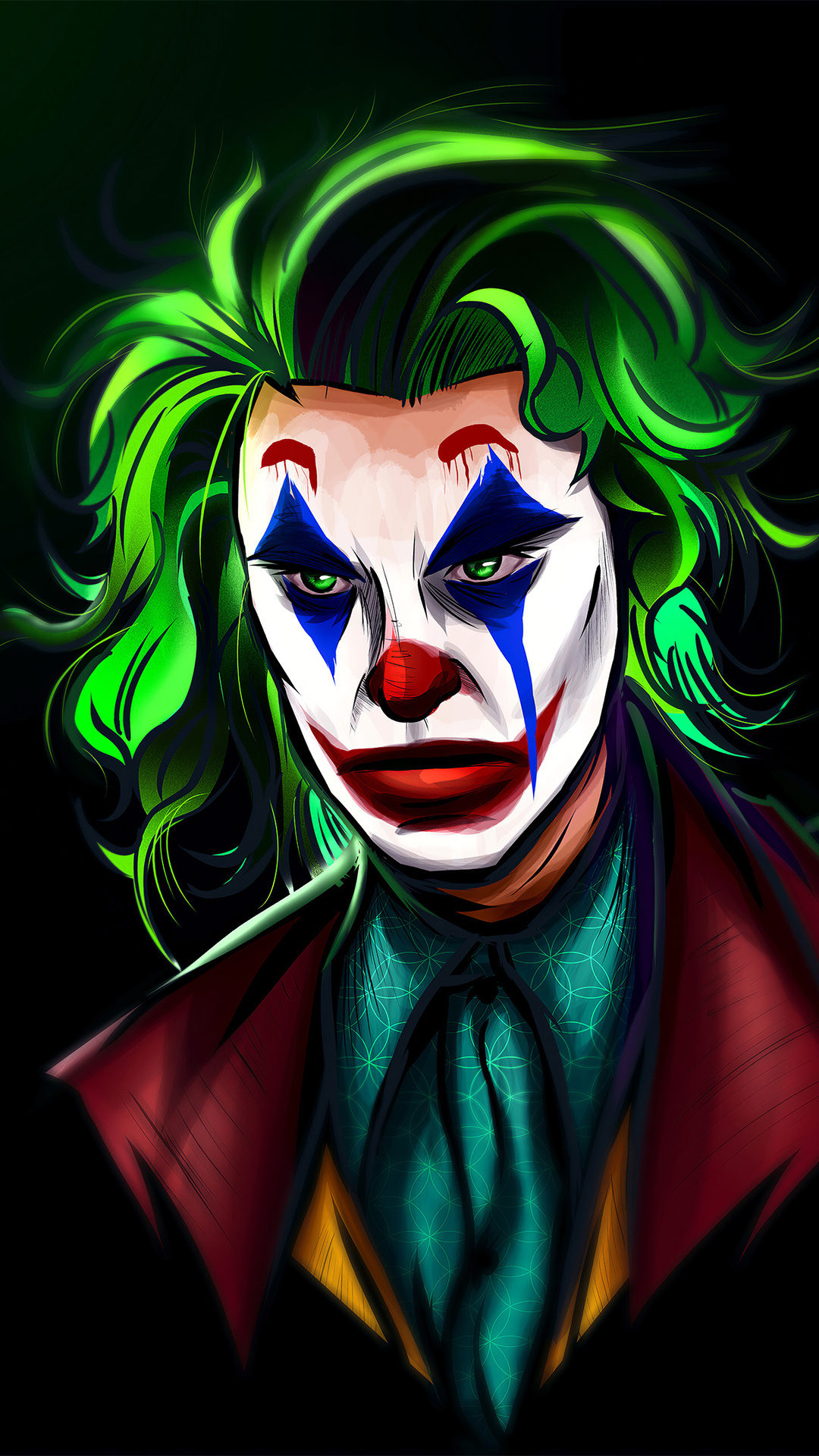 1080x1920 Joker Man 4k Iphone 7,6s,6 Plus, Pixel xl ,One ...