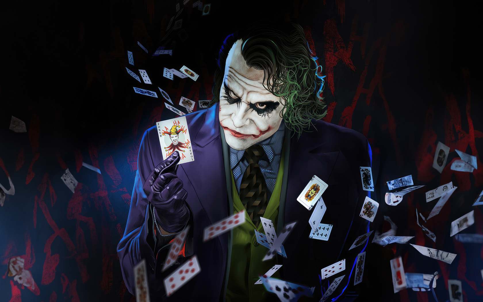 1680x1050 Joker Playful Grasp On The Deck Wallpaper,1680x1050 ...